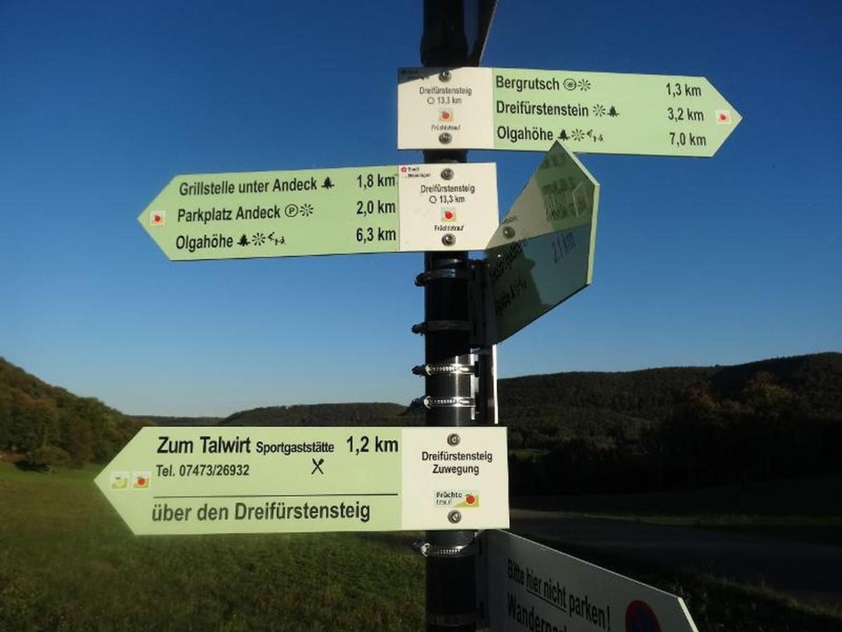 Ferienwohnung Wanderglueck Mössingen Esterno foto